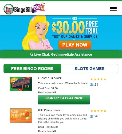 Bingo Billy Casino
